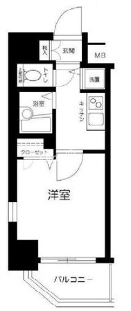 スパシエアランシア亀戸の物件間取画像